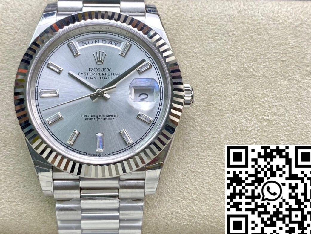 Date Rolex Day Dial EW Factory M228239-0003 Silver 1222